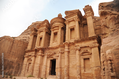 The Monastery is one of the legendary monuments of Petra. Similar in design to the Treasury but far bigger (50m wide and 45m high), it was built in the 3rd century BCE as a Nabataean tomb.