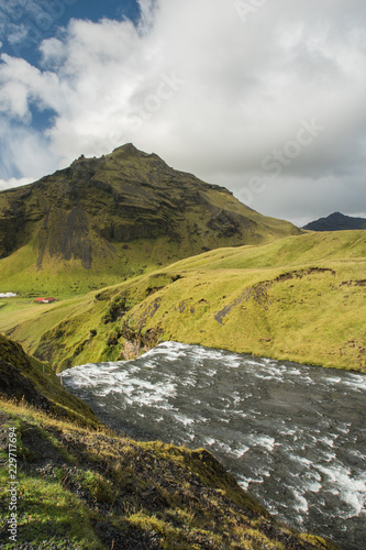 Wasserfall, Island, iceland