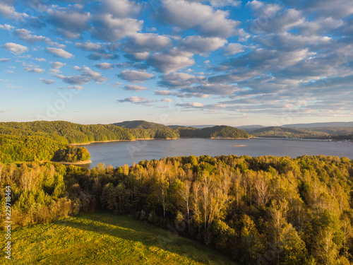 A view of the Solinskie lake. photo