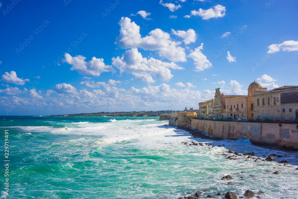Landscape of Siracusa (Sicily, Italy)