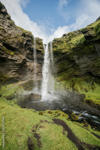 Wasserfall, Island, iceland