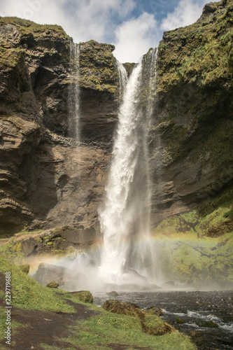 Wasserfall, Island, iceland