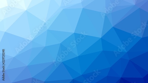 Light blue Polygonal Mosaic Background, Vector illustration, Creative, Origami style with gradient