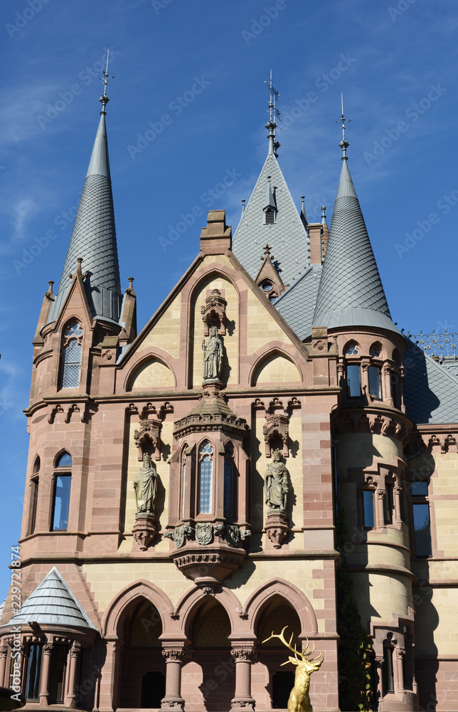 Obraz premium drachenburg in bonn königswinter 