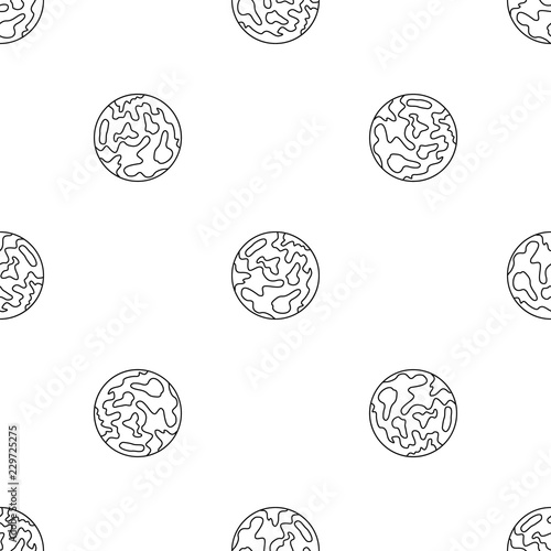 Mars planet pattern seamless vector repeat geometric for any web design