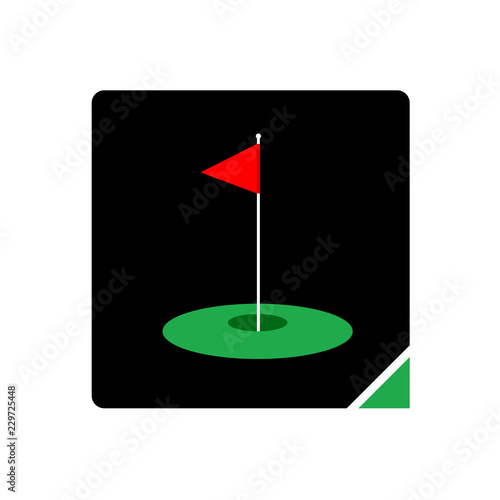 design of golf symbol
