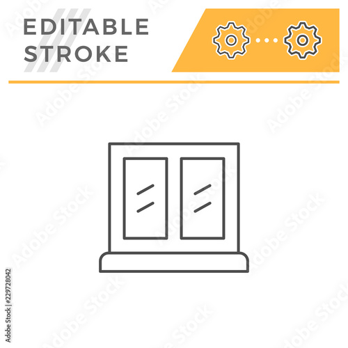 Window line icon