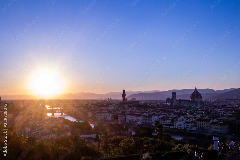 Obraz premium Coucher de soleil