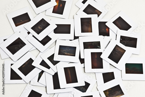 Fotografia di vecchie diapositive