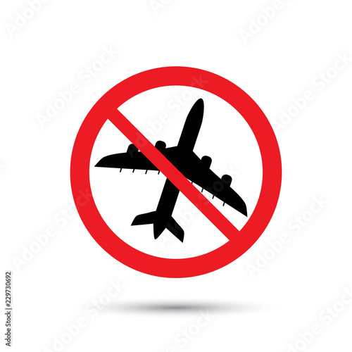 No airplane symbol