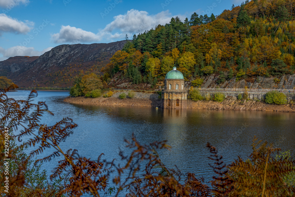 Fototapeta premium Autumn colours at Elan Valley