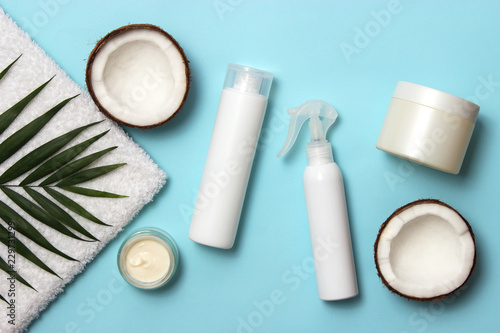 aromatherapy,aromatic,background,beauty,body,butter,care,coco,coconut,color,copy,cosmetic,cosmetics,cream,delicious,flat,fresh,gel,glass,hair,health,healthy,ingredient,jar,lay,leaves,mask,massage,natu