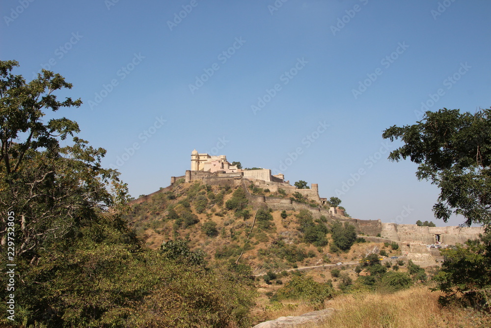 Fort Kumbalgarh in Indien