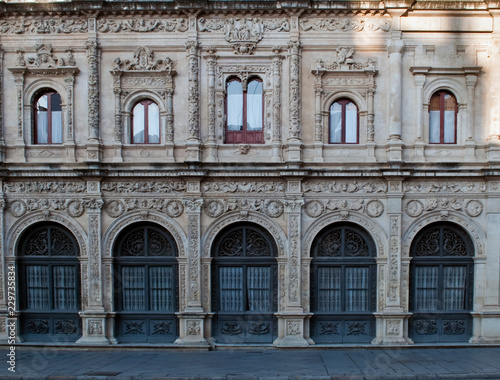 Front of Seville architecture detail © Tomas