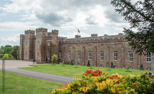 scone palace in perth and kinross, scotland photo