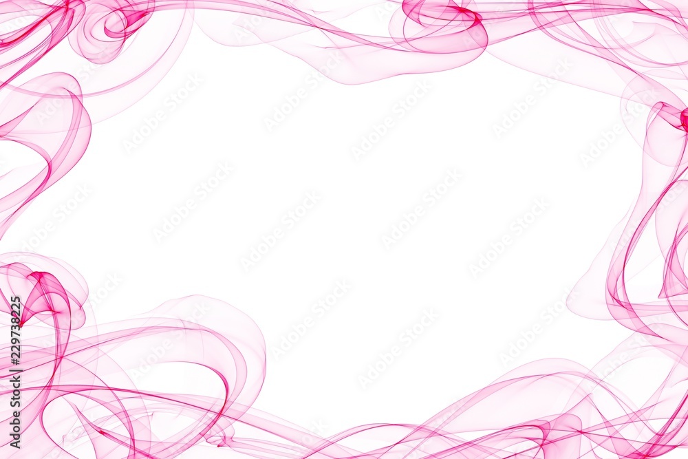 Abstract pink wave strokes motion lines on white background Abstract pink wave strokes motion lines on white background