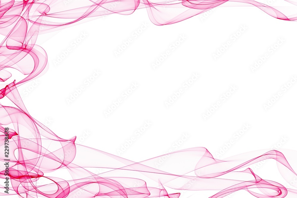 Abstract pink wave strokes motion lines on white background Abstract pink wave strokes motion lines on white background