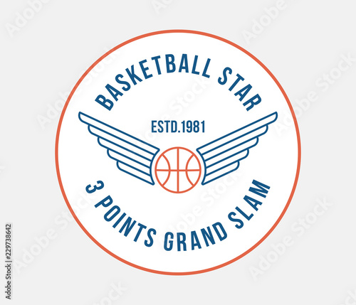 basketball badge