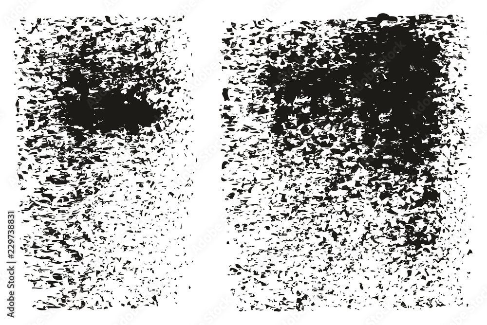 Fototapeta premium Paint Roller Rough Grunge Lines High Detail Abstract Vector Lines & Background Set 79