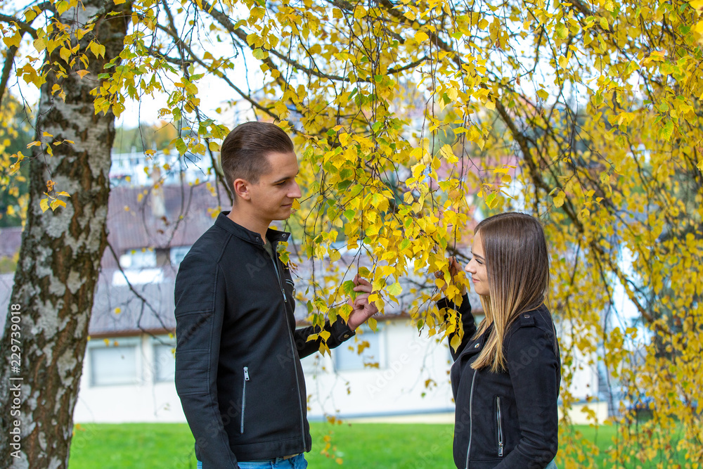 Funny couple laughing with a white perfect smile Funny couple laughing with a white perfect smile