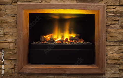 Modern Artificial Fireplace