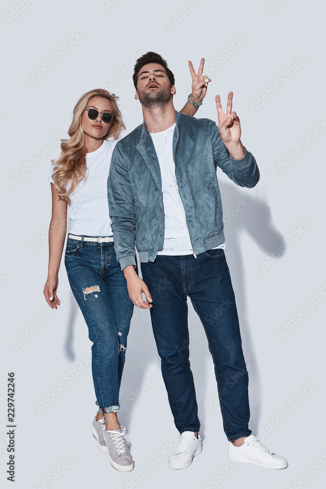 Playful couple. Playful couple.