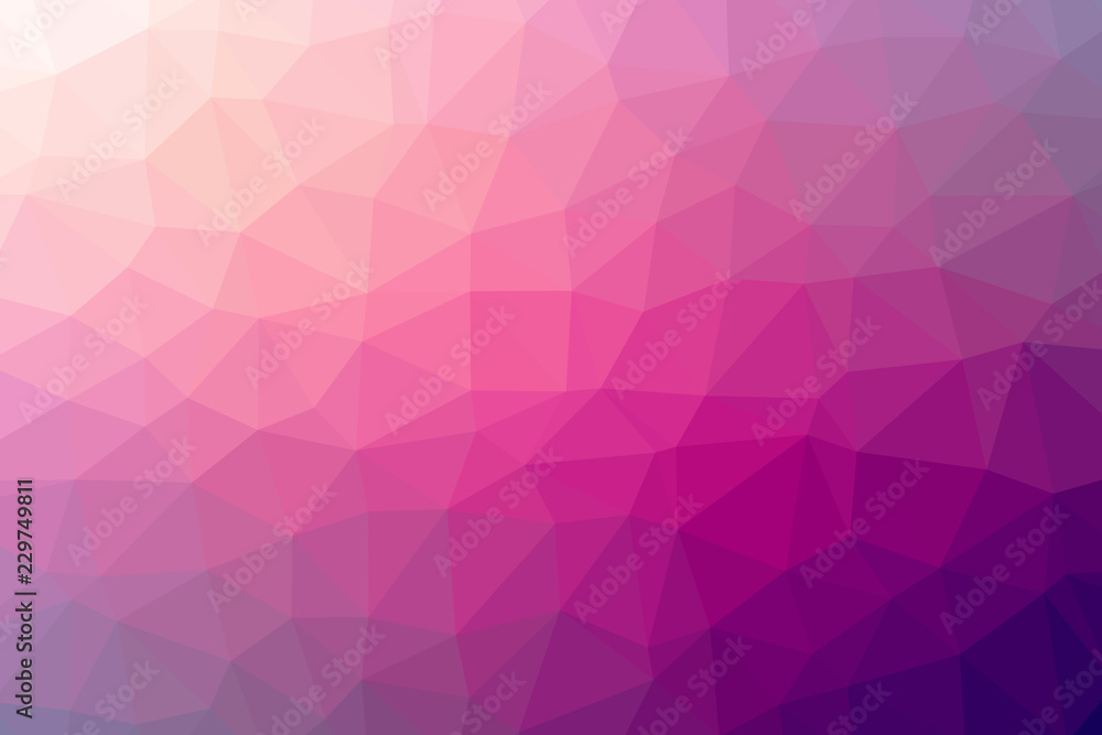Obraz premium Geometric colorful low poly background with triangular polygons. Abstract design. 