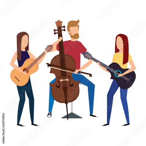 musical band avatars characters
