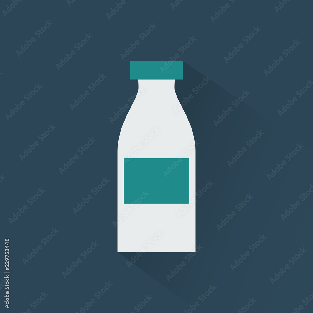 Silhouette icon milk Silhouette icon milk