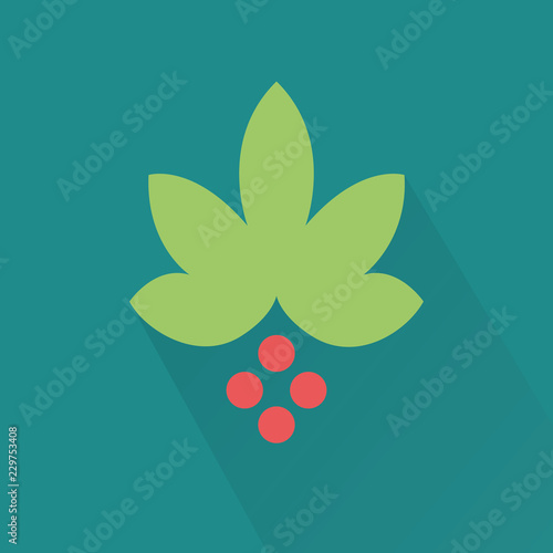 Silhouette icon grapes