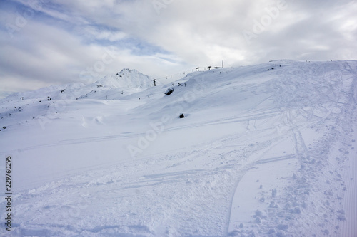 Winteraufnahmen im Skigebiet Ratschings-Jaufen in Nord-Italien © Rolf Dräger