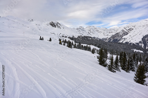 Winteraufnahmen im Skigebiet Ratschings-Jaufen in Nord-Italien © Rolf Dräger