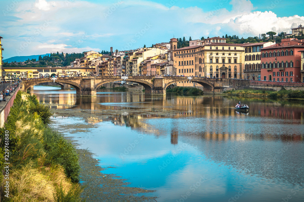 Arno river in florence