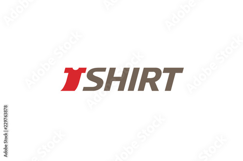 Creative Colorful Unique tshirt Design Logo Symbol Vector Illustration