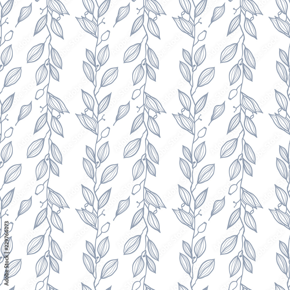 Watercolor winter seamless pattern. Watercolor winter seamless pattern.