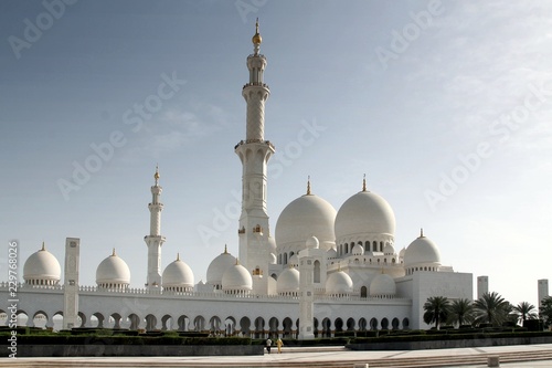 Sheikh Zayed Grand Mosque, abu dhabi, mosque, architecture, building, marble, religion, minaret, prayers, United Arab Emirates, Islamic world , 