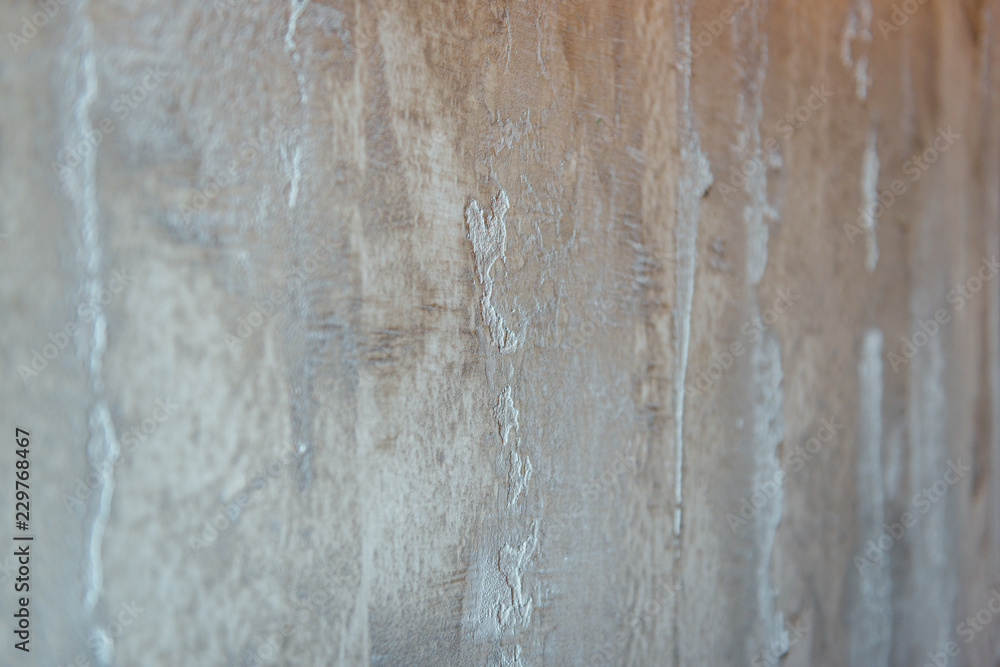Fototapeta premium texture of the wall with gray handmade plaster