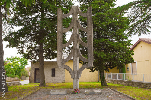 A commemorative memorial dedicated to those who died fighting fascism during the second world war in the village of Krnica in Marcana, Istria, Croatia
 photo