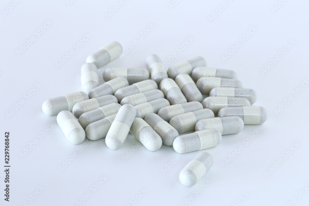Many tablets pills