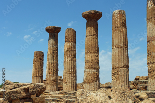 Sicile, site archéologique de Agrigento