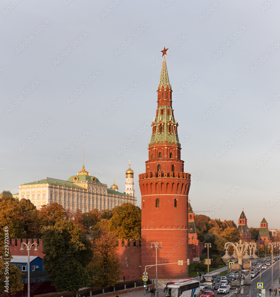 Moscow, the Kremlin, Water Tower.