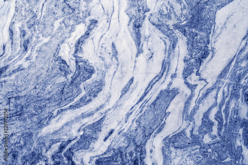 Natural blue marble texture. Natural pattern for background.