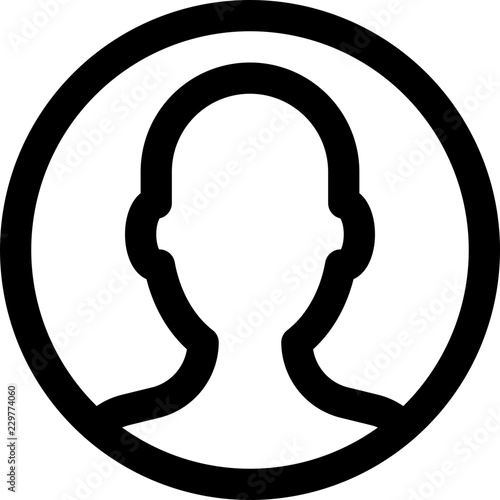 Male profile avatar