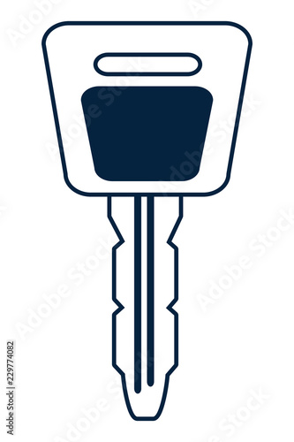 Car key symbol