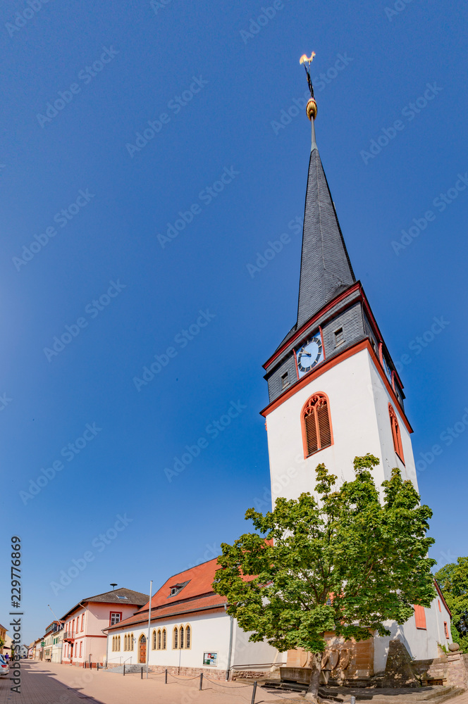 old church in Woellstein from 1542