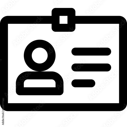 Employee identity card