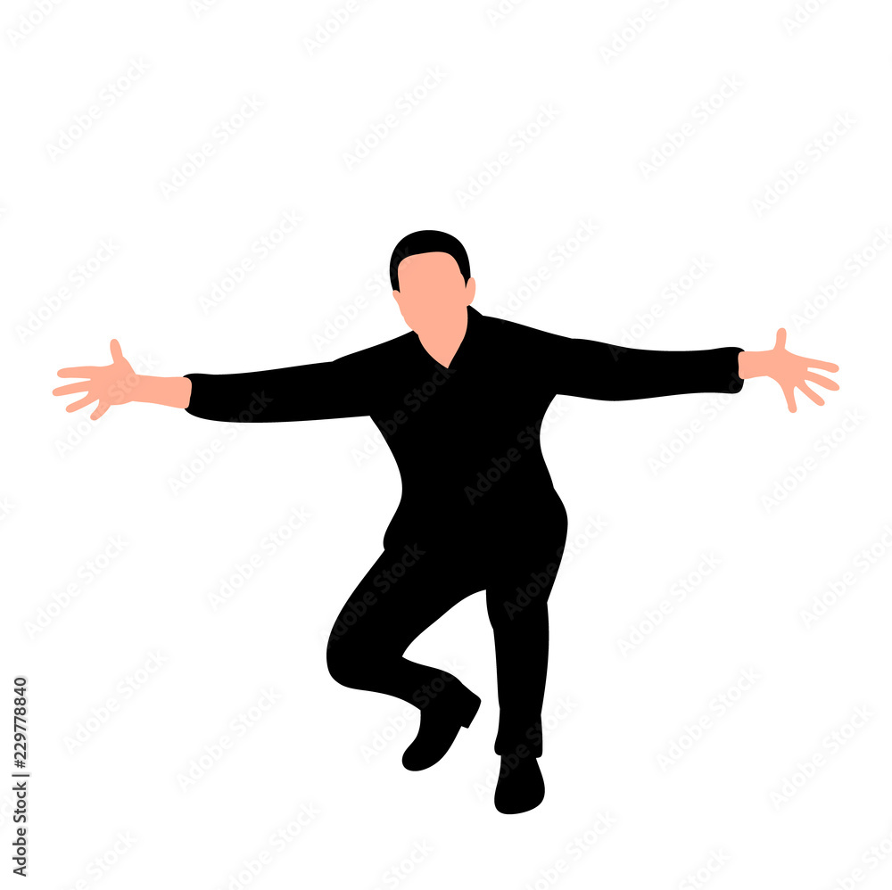 vector, on white background, silhouette man hands in hand vector, on white background, silhouette man hands in hand