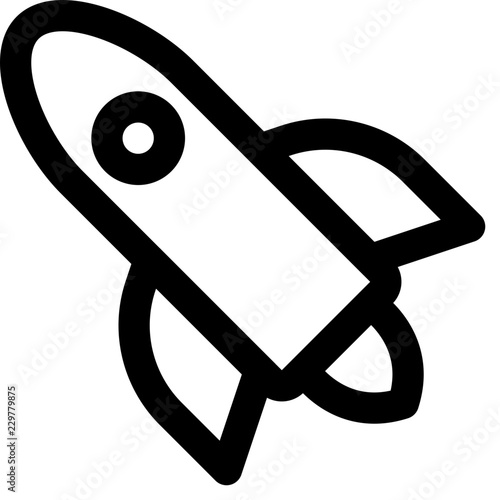 Space rocket launch