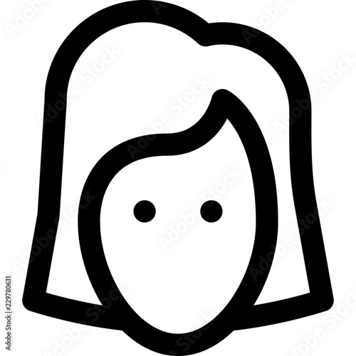 Female user profile