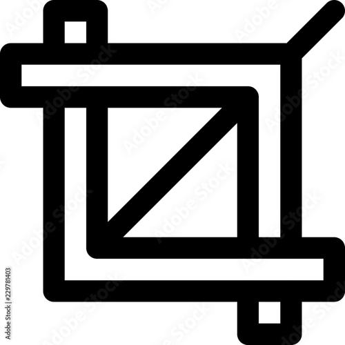 Resize or crop tool